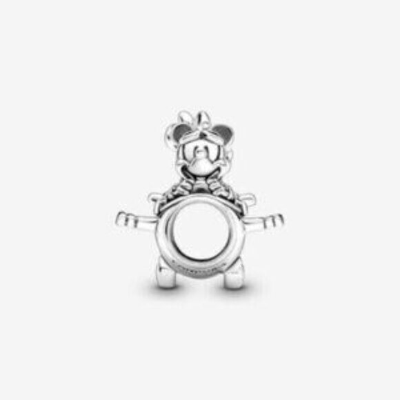 Pandora Disney Mickey Mouse & Minnie Mouse Airplane Charm - Picture 3 of 4